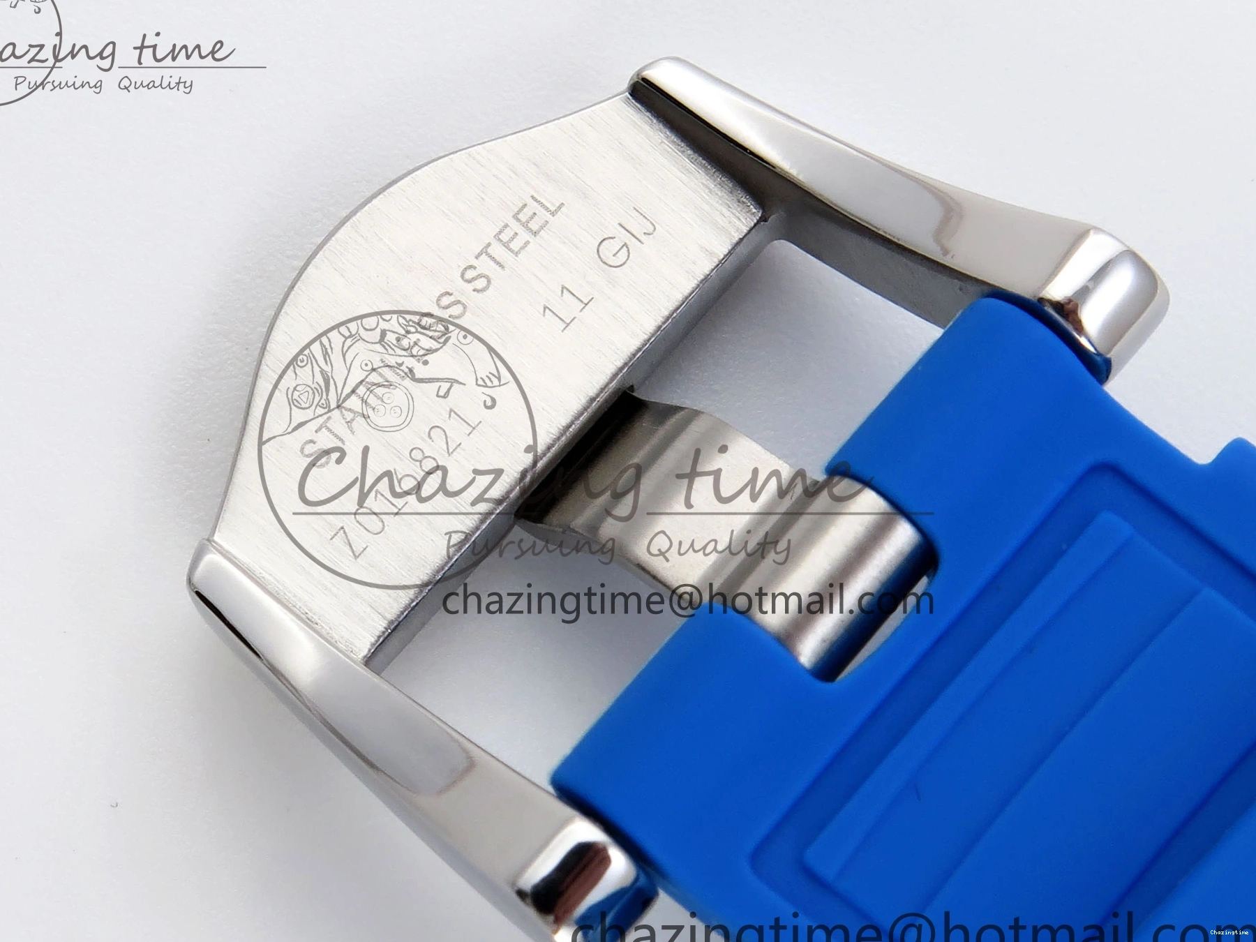 0506 SEAMASTER PLANET OCEAN 6000M ULTRA DEEP 45.5MM SS TF 1:1 BEST EDITION WHITE DIAL BLUE BEZEL ON RUBBER STRAP A SunProtective 7762